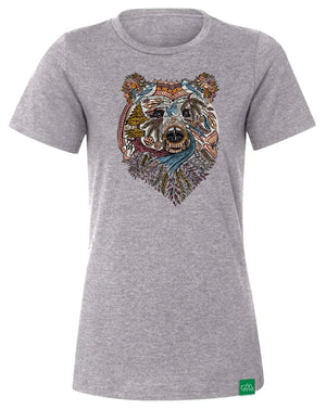 Boho Bear Women's Relaxed T-Shirt