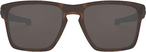Men Sunglasses Matte Black Frame, Grey Lenses, 57MM