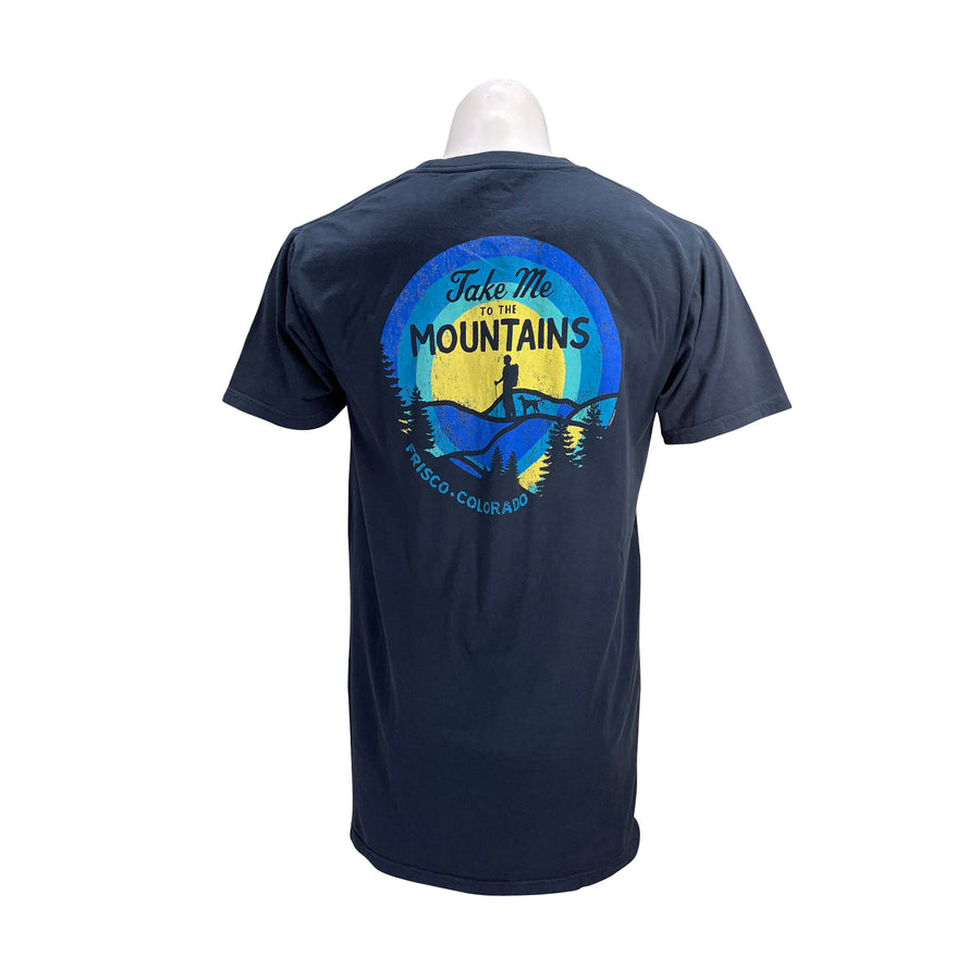 To The Mountains Minarel Washed Cotton T-Shirts