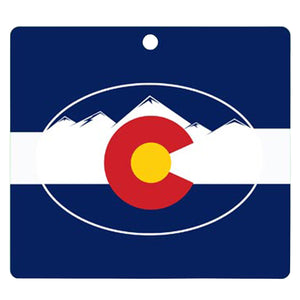 Oval Sticker Colorado Carded