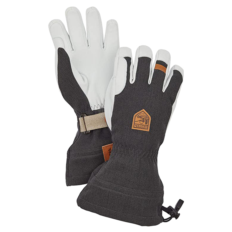 Army Leather Patrol Gauntlet Gloves