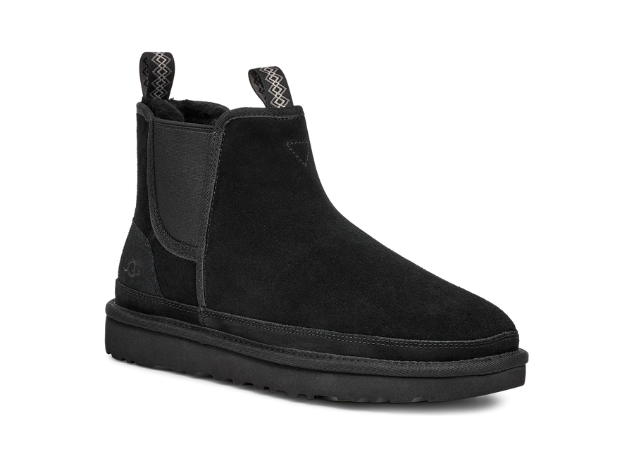 UGG Men's Neumel Chelsea Boot, Black, Size 12