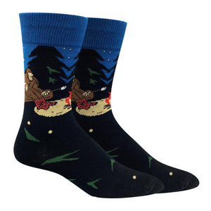 Campfire Bigfoot Socks