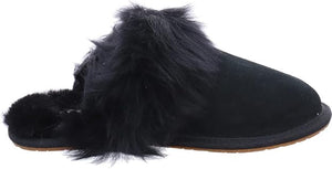 UGG Women's Scuff Sis Slipper, Black, 11