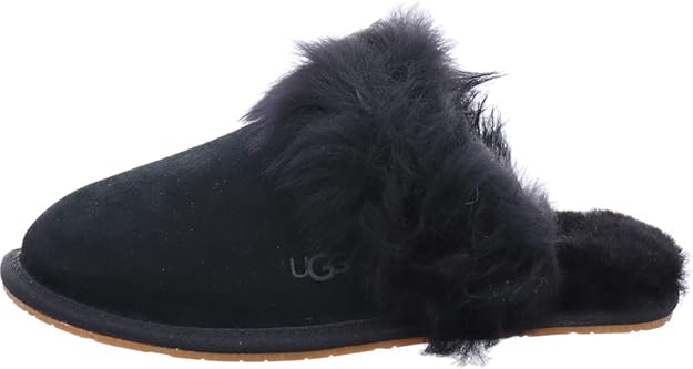 UGG Women's Scuff Sis Slipper, Black, 11