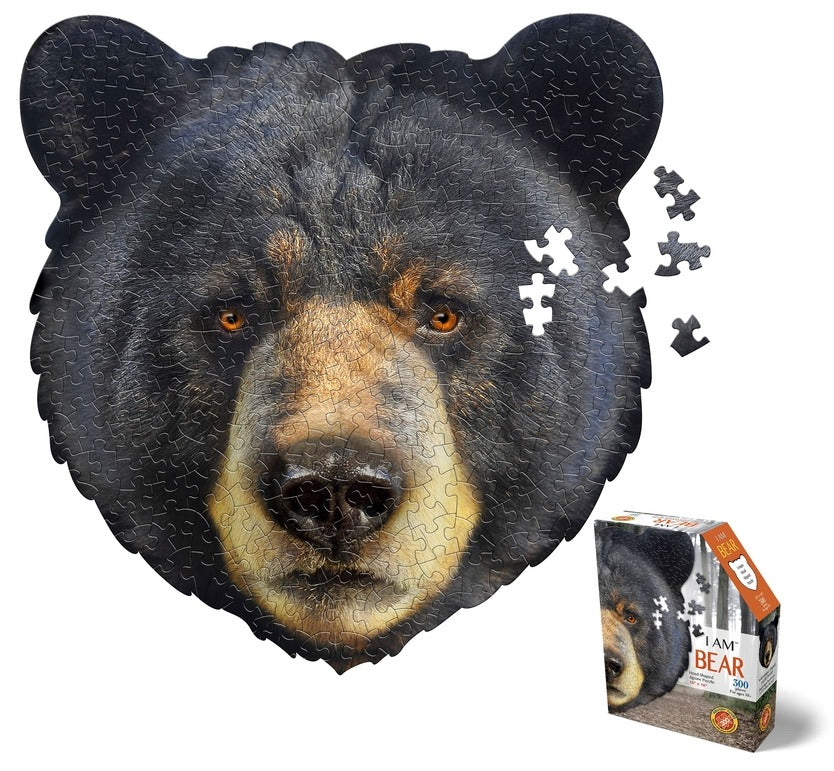 I Am Bear 300pc Adult Jigsaw Puzzle, Eco-Friendly Gift!