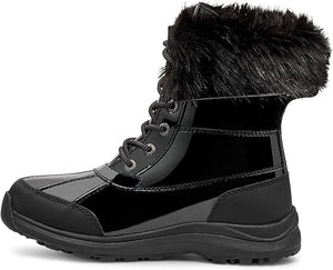 UGG Women's Adirondack Boot Iii Patent Boot, Black