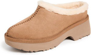 UGG Women's New Heights Cozy Clog, Chestnut