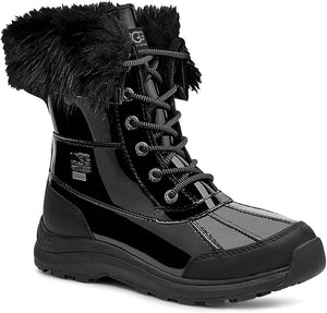 UGG Women's Adirondack Boot Iii Patent Boot, Black