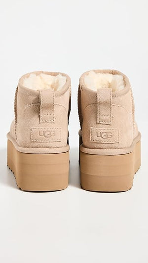 UGG Women's Classic Ultra Mini Platform Fashion Boot, Sand