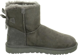 UGG Women's Mini Bailey Bow Ii Boot, Grey