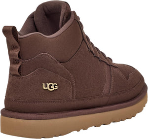 UGG Men's Highland HI Heritage Sneaker, Burnt Cedar Suede