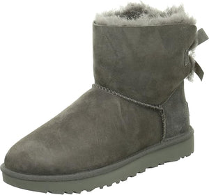 UGG Women's Mini Bailey Bow Ii Boot, Grey