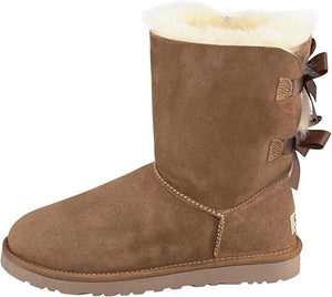 UGG Women's Bailey Bow Ii Boot, Chestnut, 11