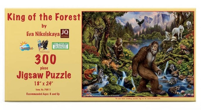 1340 King of the Forest 300 Pc Puzzle