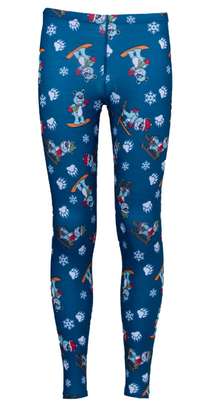 Youth Originals Print Tight - Snow Bears