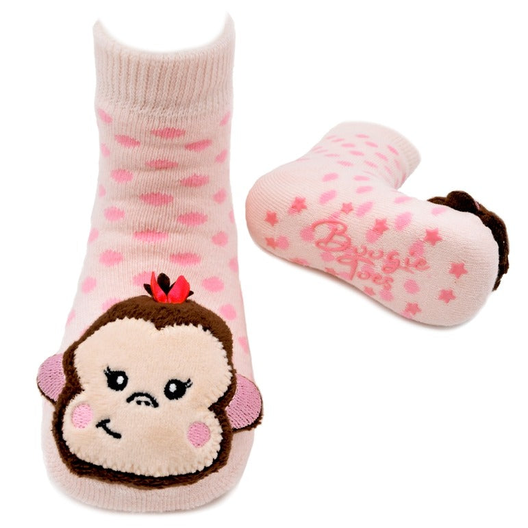 Monkey Girl Boogie Toes Rattle Socks