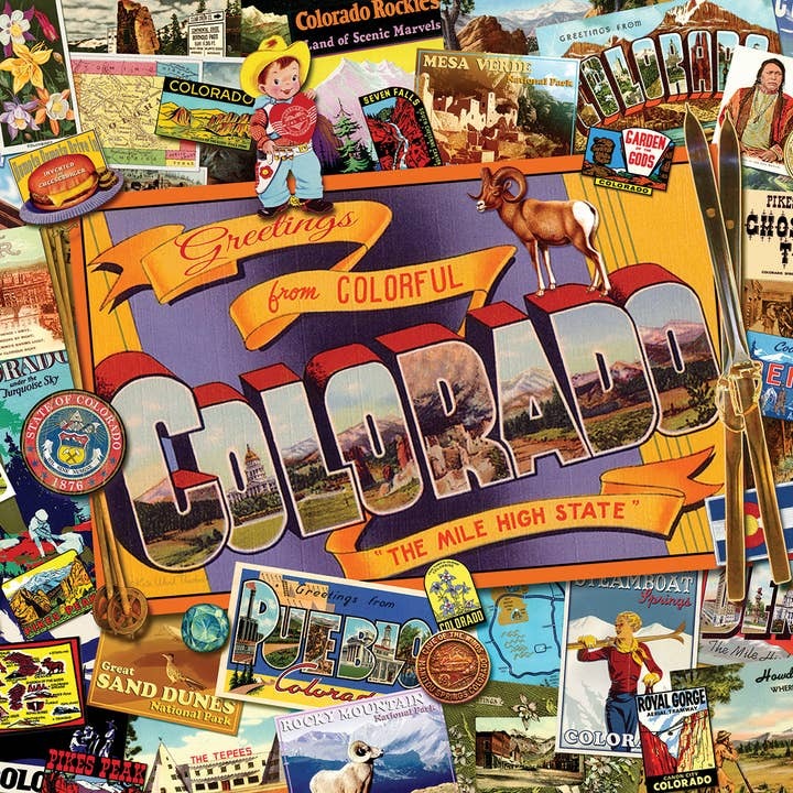 5363 Mile High Colorado 1000 Pc Puzzle