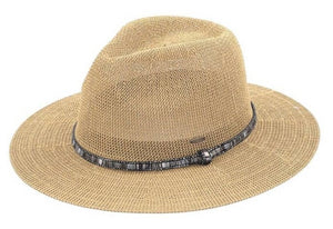 Colored Thread with Beaded Panama Hat