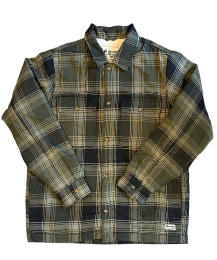 Marmot flannel jacket on sale