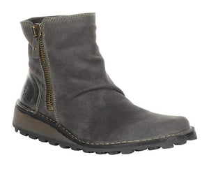 Mong Oil Suede/Rug Ankle Boot