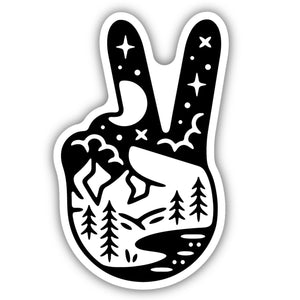 Frisco Colorado Peace Scene Sticker